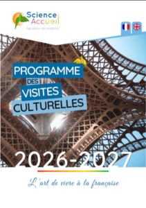 Couverture programme visites culturelles 2026-27