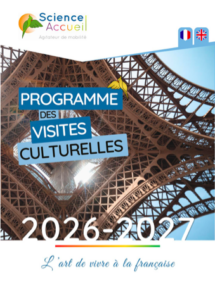 Couverture programme visites culturelles 2026-27